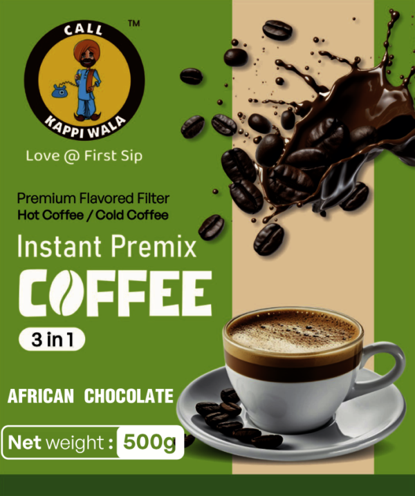 INSTANT PREMIX COFFEE AFRICAN CHOCOLATE